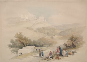 Ruins of the Church of St. John Sabaste by David Roberts