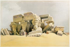 Ruins of the Temple of Kom Ombo, Egypt