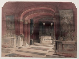 Shrine of the Annunciation, Nazareth, 1839 by David Roberts