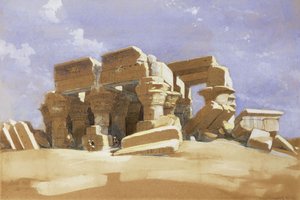Temple of Kom Ombo, Upper Egypt, 1838