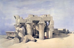 Temple of Sobek and Haroeris at Kom Ombo, 19th century