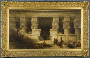 The Temple of Dendera, Upper Egypt