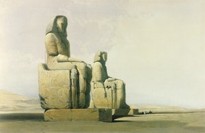 Thebes, December 4th 1838, plate 12 from Volume I of 