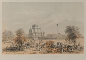 The Dil Khoosha Palace and the Martiniere by David Scott Lieutenant Colonel (after) Dodgson