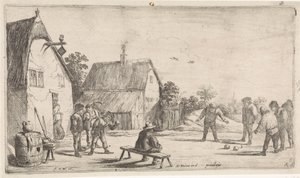 Peasants Playing Boules