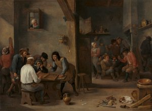 Game of Backgammon by David Teniers