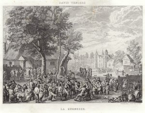 Flemish festival by David Teniers the Younger by David Teniers the Younger