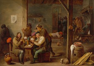 Tavern Scene by David Teniers the Younger
