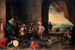 The Guardroom by David Teniers the Younger