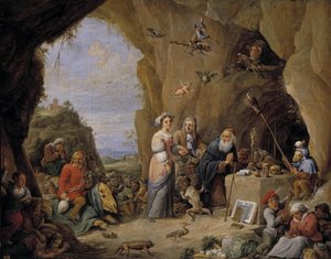 The Temptation of Saint Anthony, Mid 17th Century