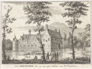 View of Old Heemstede (1607, after a True Sketch by D. Vinkeboons)