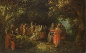 John the Baptist Preaching by David Vinckboons (I)