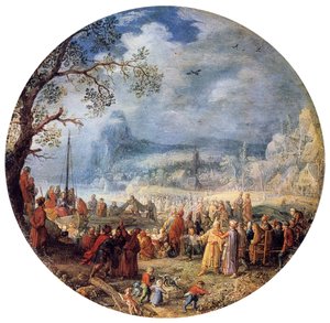 The Sermon of Christ at the Genezareth Lake