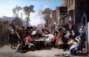 Chelsea Pensioners Reading the Waterloo Dispatch by David Wilkie