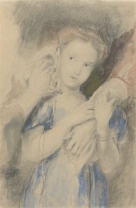 Study for The First Ear Ring by David Wilkie