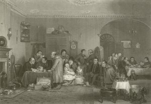 The Rent Day by David Wilkie