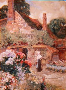 A Kentish Cottage, near Edenbridge by David Woodlock