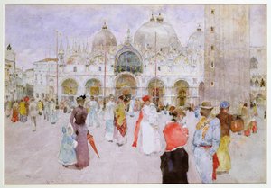 The Piazza di San Marco, Venice