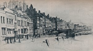 Dinant, 1907 by David Young Cameron