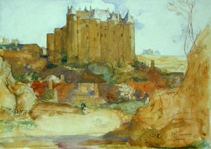 Luynes on the Loire by David Young Cameron