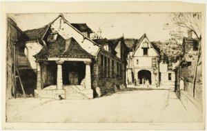 Old Museum, Beauvais by David Young Cameron