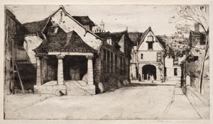 Old Museum, Beauvais by David Young Cameron
