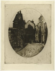 Rue Saint Julien le Pauvre, plate six from the Paris Set