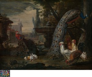 Animals in a Garden