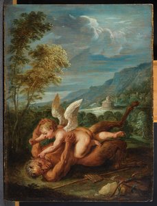 Cupid Overcoming Pan