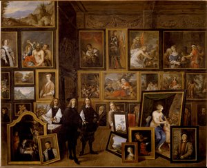 The Art Collection of Archduke Leopold Wilhelm in Brussels by David Teniers the Younger