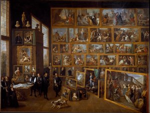 The Art Collection of Archduke Leopold Wilhelm in Brussels by David Teniers the Younger