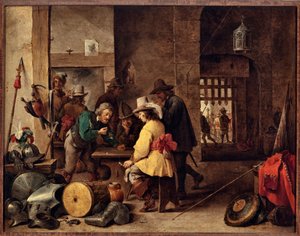 The Guard House, Soldiers Playing and Betting