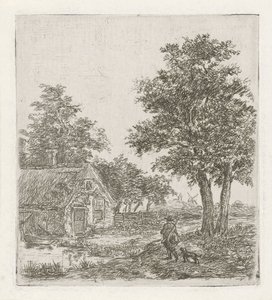 Hunter in a Landscape by David van der Kellen