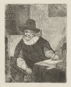 Man in a Study Room by David van der Kellen