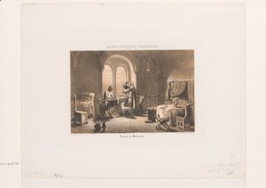 Carolingian Interior by David van der Kellen