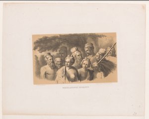 Dutch Germans (title on object: Nederlandsche Germanen) by David van der Kellen
