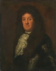 Portrait of Cornelis Tromp (1629-91), Vice-Admiral of Holland and West Friesland by David van der Plas