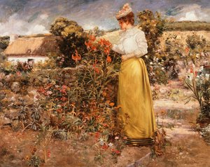 Among the Flowers, Giverny