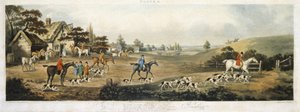 Foxhunting, plate 4 (engraved by Thomas Sutherland)