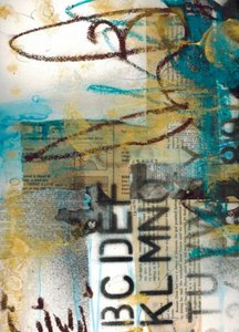 Abstract Alphabet Collage by Deb Chaney
