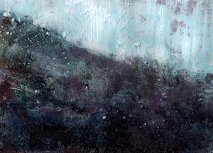 Dark Winter Seascape by Deb Chaney