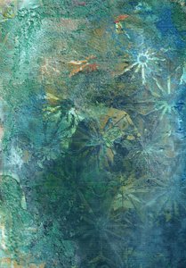 Deep Green Organic Pattern