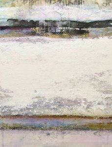Serene Abstract Horizon by Deb Chaney