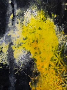 Vibrant Abstract Geometry by Deb Chaney