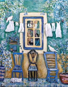 Old Window, 2024 by Deborah Eve Alastra