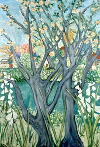 Spring Trees, 2012 by Deborah Eve Alastra
