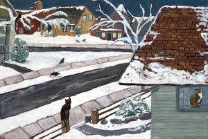 Studio View, 2019 by Deborah Eve Alastra