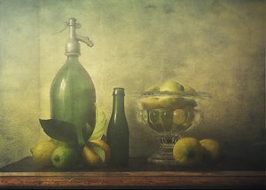 Vintage Citrus Still Life