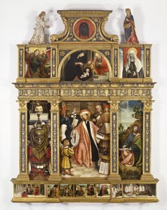 Polyptych of Sant Ivo, c.1520 by Defendente Ferrari