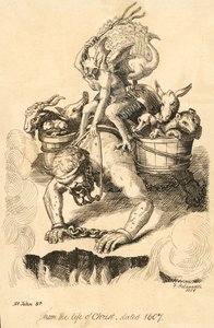 Man Being Ridden by a Demon by Delamotte Delamotte